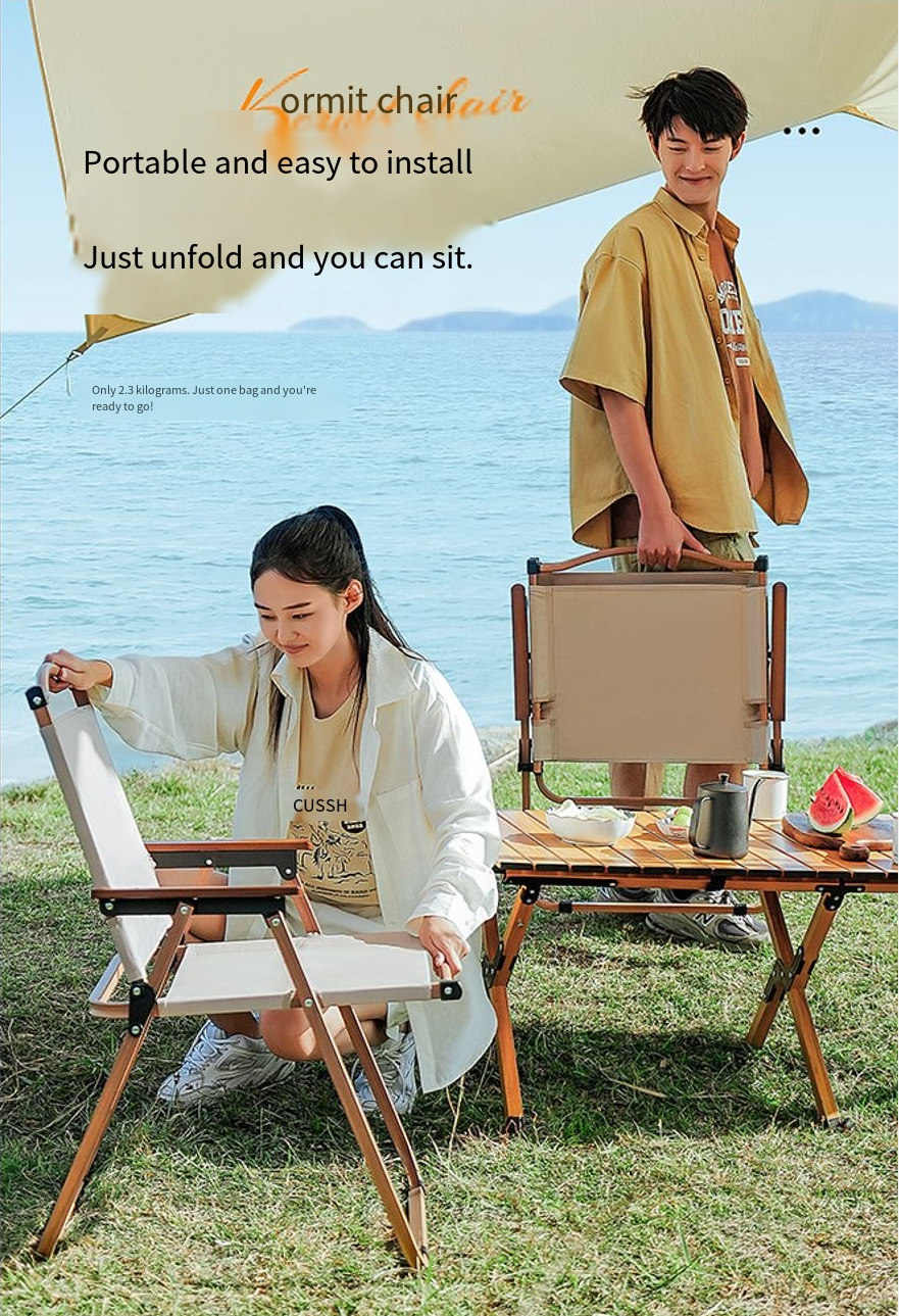 HearthFur outdoor folding chair