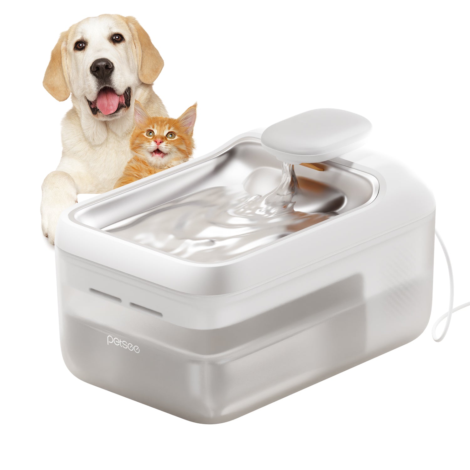 PETSEE Automatic Pet Water Fountain S7 -Lite