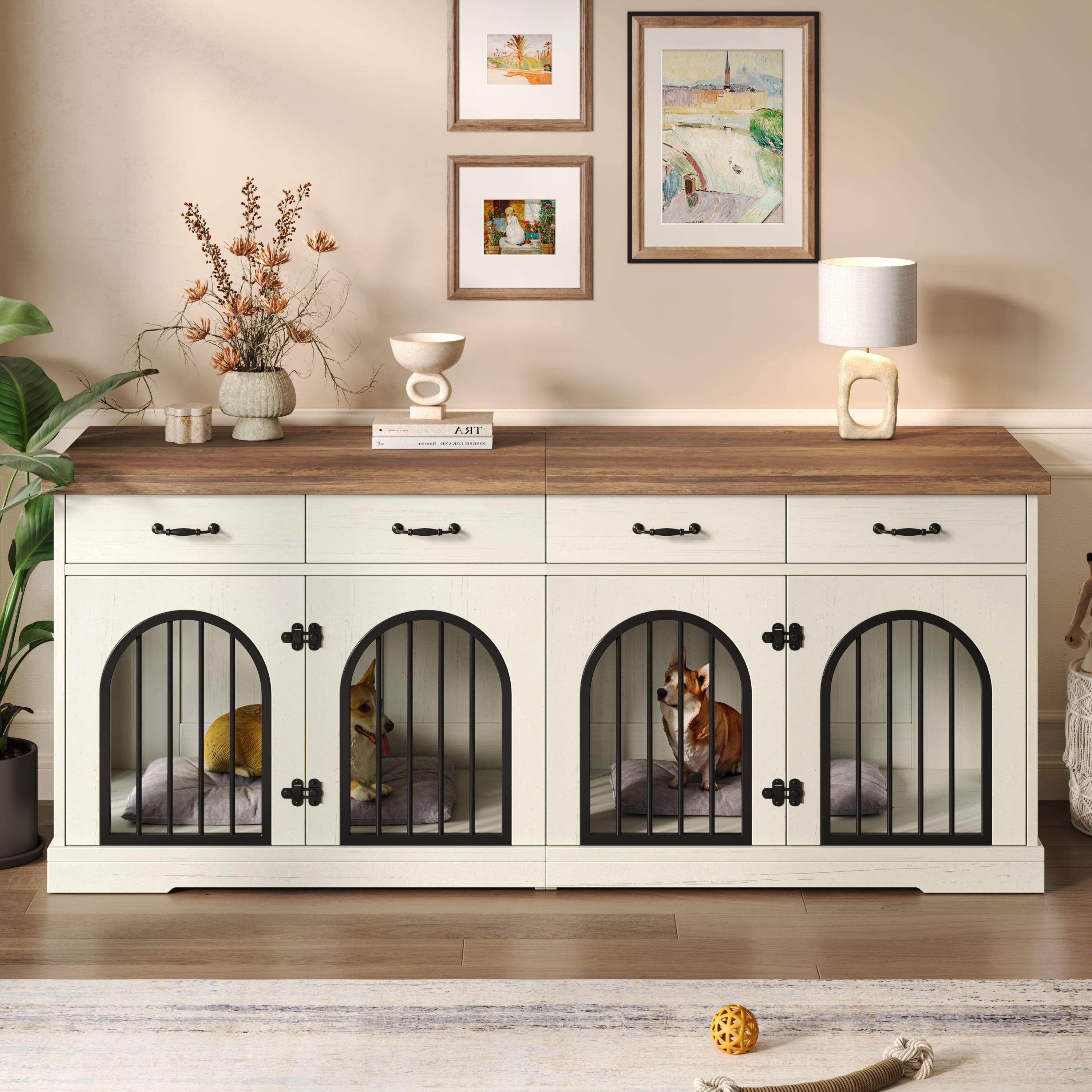 Large Dog Crate Furniture