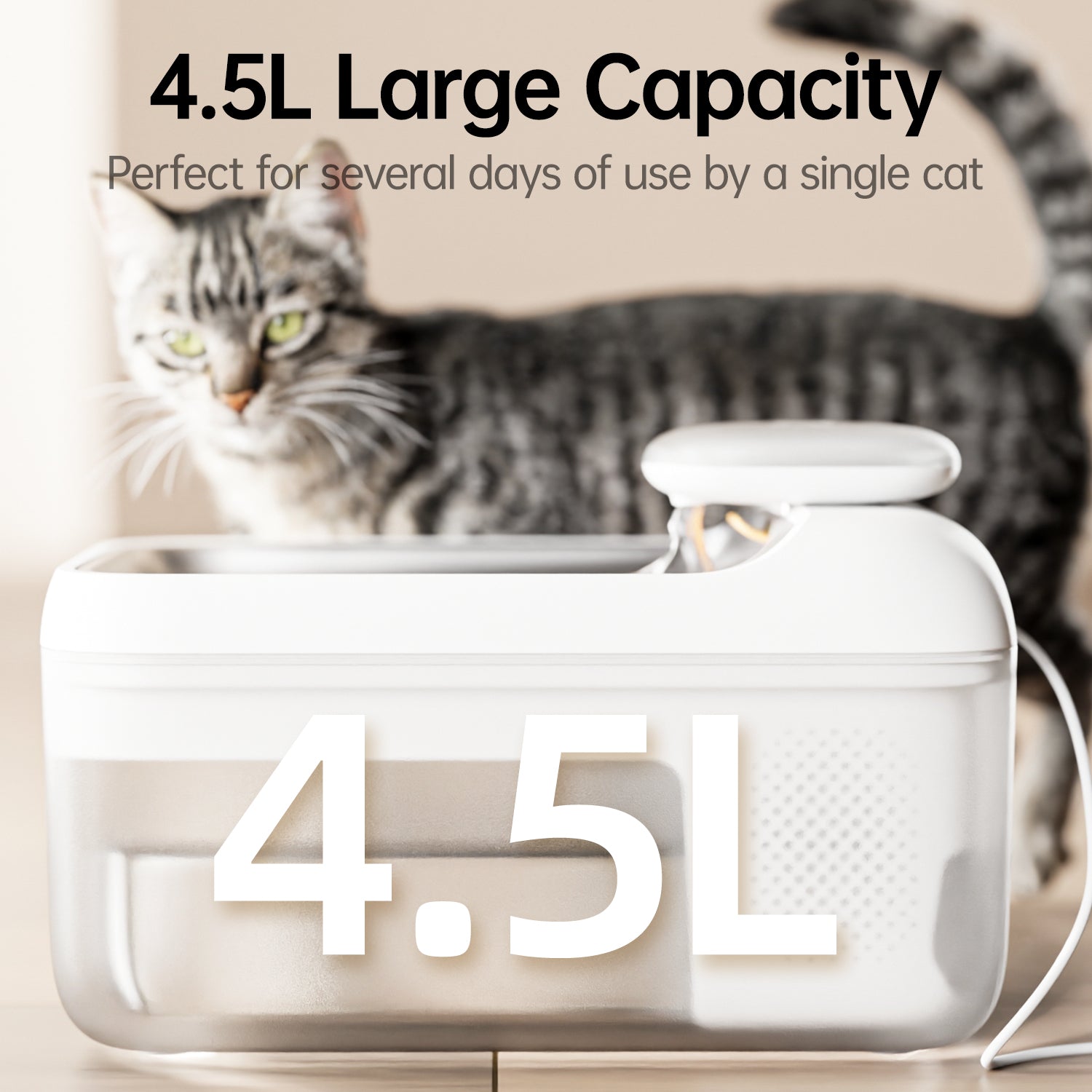 PETSEE Automatic Pet Water Fountain S7 -Lite