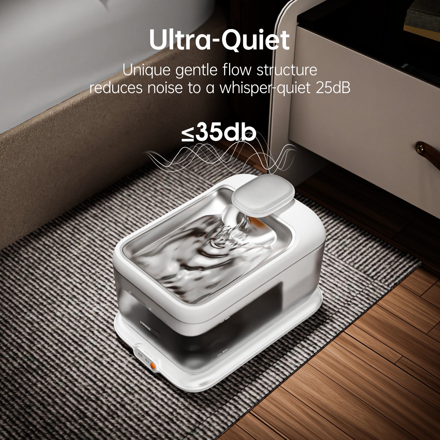 PETSEE Automatic Pet Water Fountain S7 - Plus