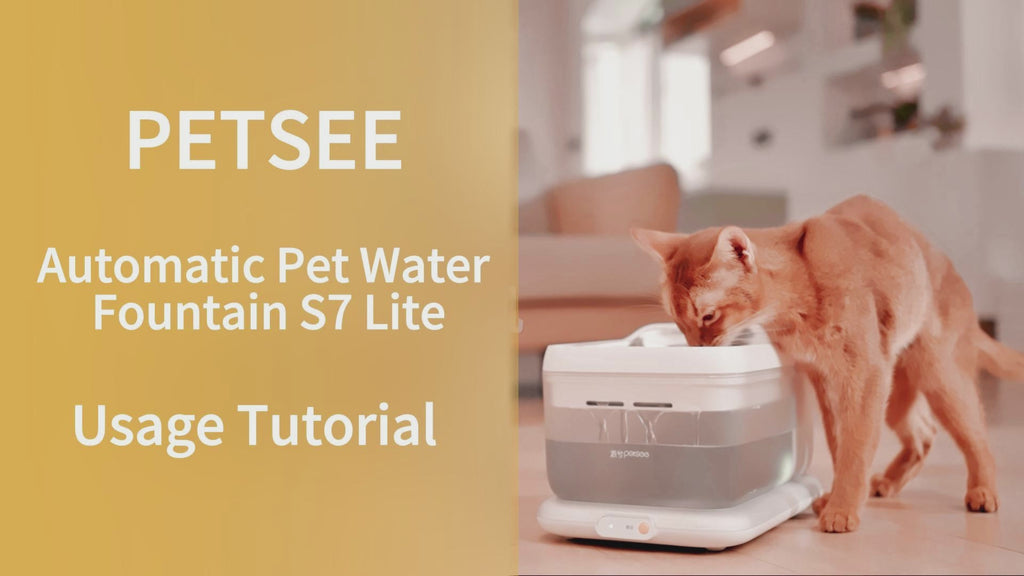 PETSEE Automatic Pet Water Fountain S7 -Lite